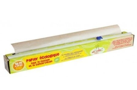 Ecologisch bakpapier in herbruikbare dispenser GreenPicnic