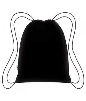 Ecozz zwarte opvouwbare rugzak Easy Travel van rPET
