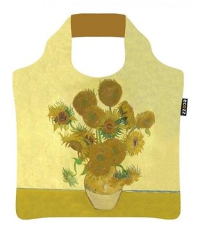 Opvouwbare rPet Shopper met de Zonnebloem van Vincent van Gogh