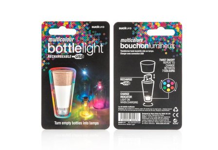 SuckUK Bottlelight multicolour