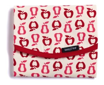 KeepLeaf sandwich wrap met rode fruit print