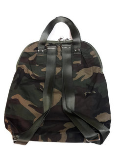 Fairtrade rugzakje van canvas Camouflage GreenPicnic