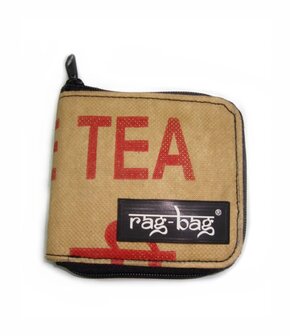 Ragbag wallet, fairtrade portemonnee