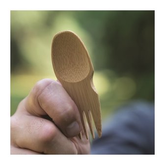 Bamboe houten spork Greenpicnic