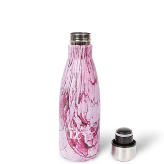 Izy bottle Design roze 350ml GreenPicnic