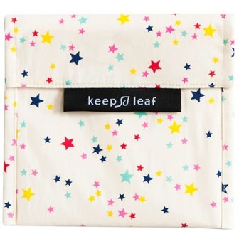 Keepleaf lunchzakje Stars met sterren print