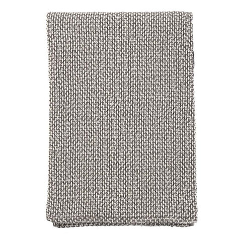 Klippan plaid organic cottonBasket Grey 