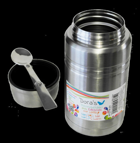 Doras thermos lunchcontainer van roestvrij staal