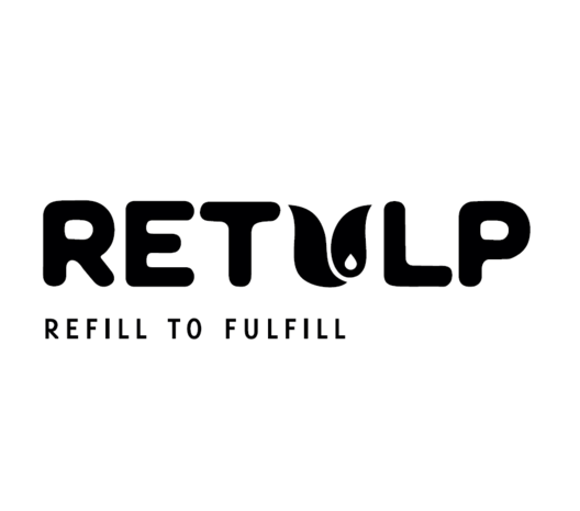 ReTulp logo RVS flessen Eco Friendly
