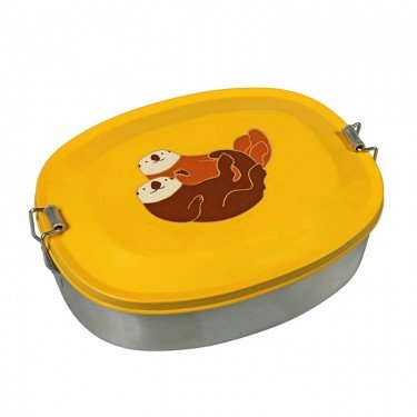 Sea Otters lunchbox van The Zoo verkrijgbaar bij GreenPicnic