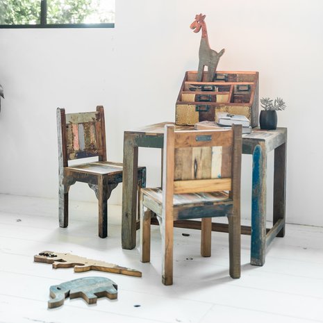Kist en producten van fsc sloophout