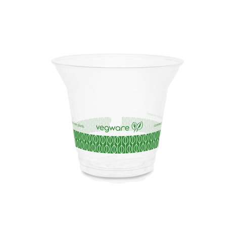 Kleine PLA beker 200ml/Ø96mm, pak van 50 stuks