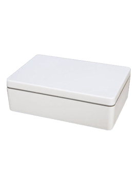 Ajaa lunchbox van bioplastic Cool Grey verkrijgbaar bij GreenPicnic