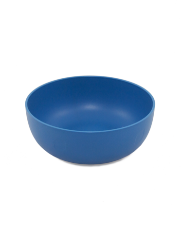 Ajaa schale blue, blauwe bak of kom van duurzaam bioplastic verkrijgbaar bij GreenPicnic