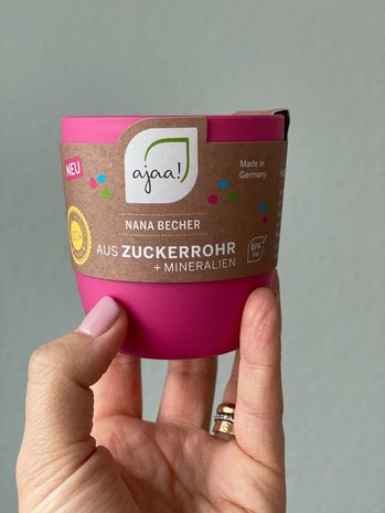 Ajaa becher pink verkrijgbaar bij officieel verkooppunt GreenPicnic