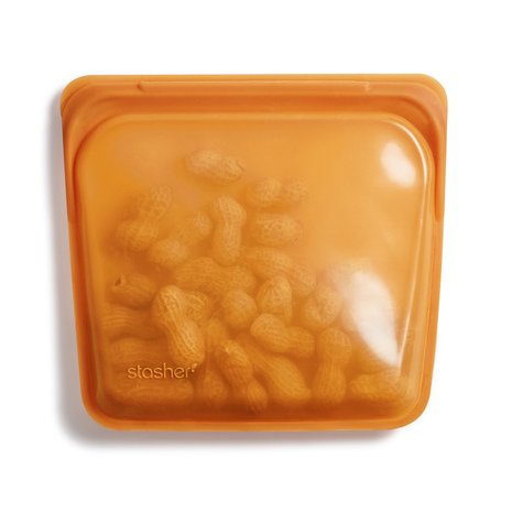 Handige Honey Stasherbag in het honing oranje verkrijgbaar bij GreenPicnic