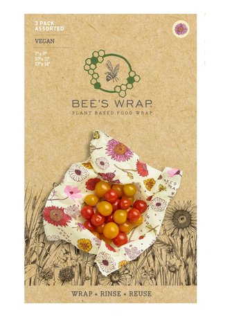 3-Pack Assorted Meadow Magic van Bees Wrap