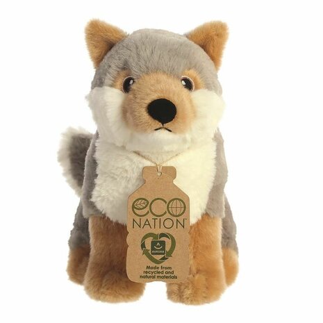 Eco Nation Wolf knuffel Greenpicnic