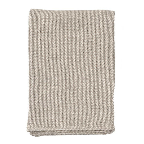 Klippan plaid organic cotton Basket Beige