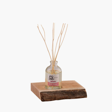 Houten display houder voor de 50ml diffuser flesjes van We Love The Planet