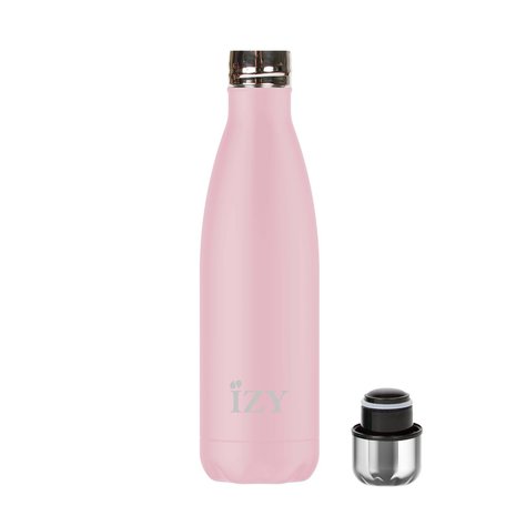 Izy Bottles Lady Pink, roze RVS thermosfles