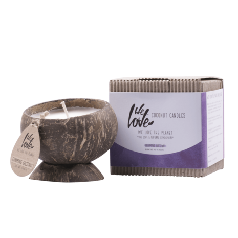 We love the planet kokosnoot kaars, Coconut candle 