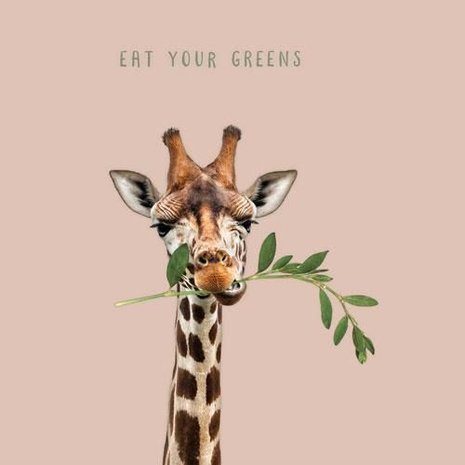 GreenPicnic - Eat Your Greens bamboevezel servetten van BambooNapkin