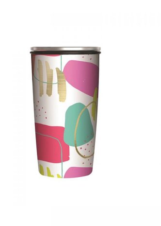 Bamboo Slide cup coffee to go beker Pop Modern Gold