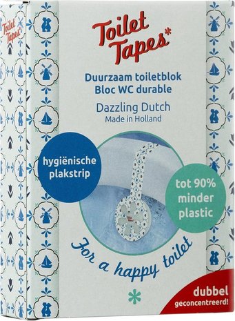 Toilet Tapes Dazzling Dutch - Duurzame toiletreiniger bij GreenPicnic
