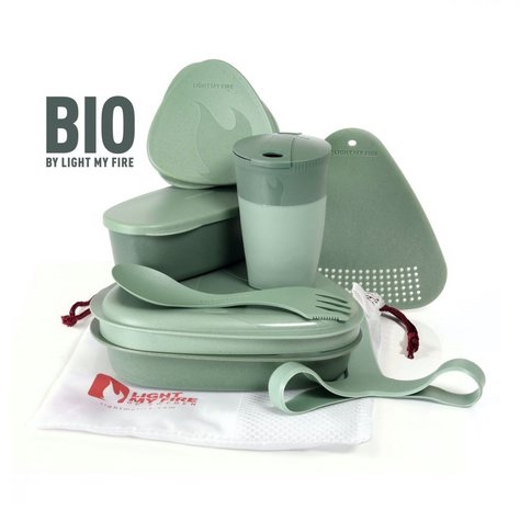 Light My Fire Meal Kit BIO Sandy Green - GreenPicnic
