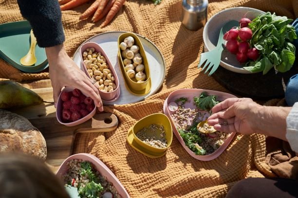 LMF Meal Kit Bio servies set to-go, voor op de camping of een duurzame picknick
