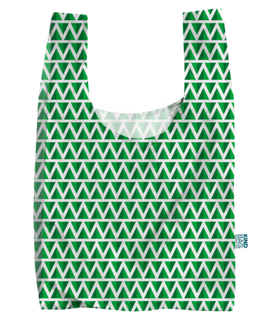 Kind Bag London Mint - Opvouwbare boodschappentas van gerecyclede plastic flessen