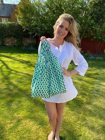 Duurzame Kind Bag Mint van gerecycled plastic bij GreenPicnic