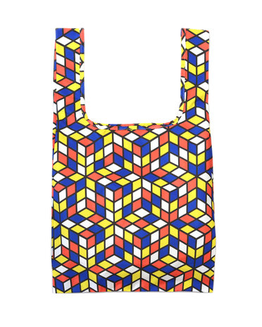 Kind Bag London Cube - Opvouwbare boodschappentas van gerecyclede plastic flessen