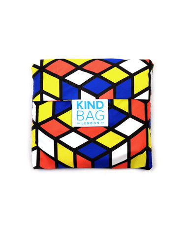 Duurzame Kind Bag Cubes van gerecycled plastic opvouwbaar tot klein pakketje