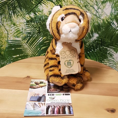 Eco Nation R-Pet tijger bij Greenpicnic