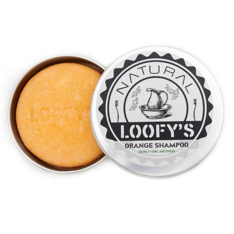 GreenPicnic - Orange Shampoo bar voor Curly Girl methode van Loofys