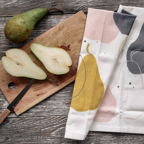 Keukendoek van biologisch katoen Pears - GreenPicnic