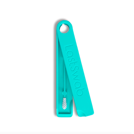 Turquoise LastSwab Basic herbruikbare wattenstaaf