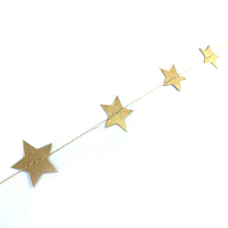 Imbarro Star Confetti Gold slinger van papier - GreenPicnic