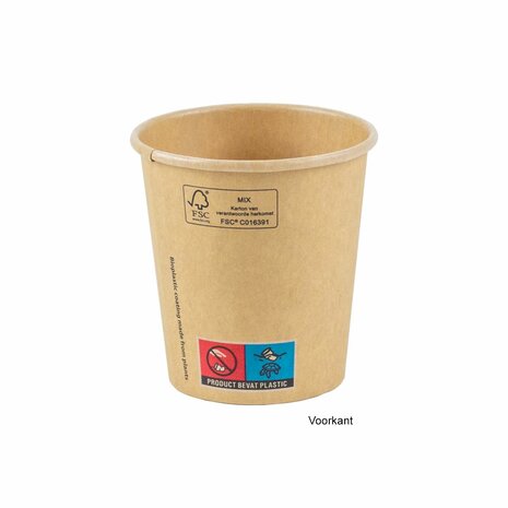 Greenpicnic Sup proof koffiebeker van karton en PLA