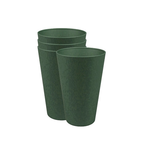 GreenPicnic Reload Cup set van 4 bioplastic bekers - Zuperzozial