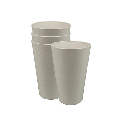 GreenPicnic Reload Cup set van 4 bioplastic bekers - Zuperzozial