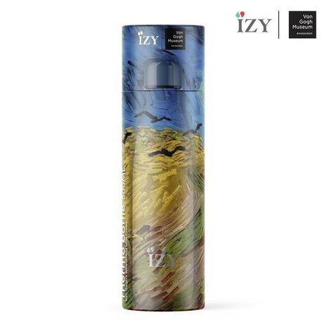 IZY bottle 500ml waterfles met Korenveld van Van Gogh, GreenPicnic