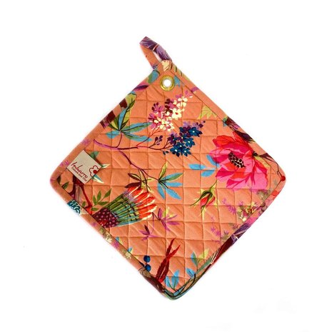 Imbarro potholder Paradise Coral set bij GreenPicnic