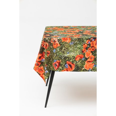 Foonka oeko tex 100 tafelkleed Poppies