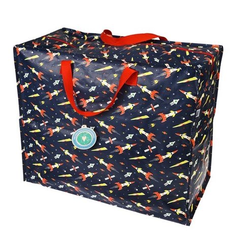 REX London Jumbo Bag Space Rocket bij Greenpicnic