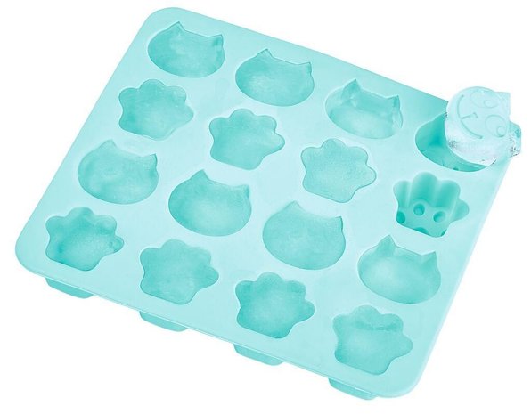 Siliconen ijsblokjes vorm katten kopjes en pootjes Greenpicnic