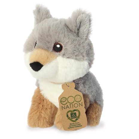 Eco Nation Wolf knuffel mini