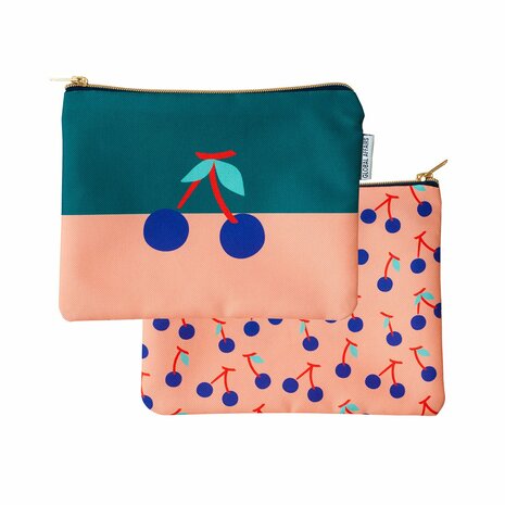 Global Affairs Pouch Cherries, etui van R-Pet